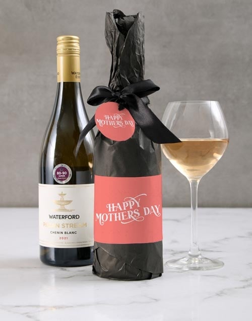 Waterford Pecan Wood Mothers Day Wine (STANDARD)