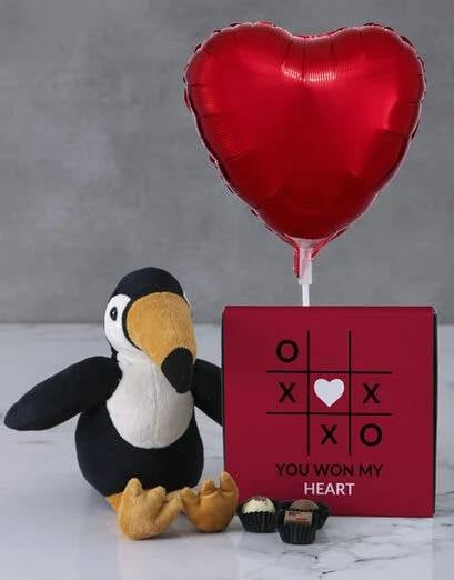 Love Toucan Teddy And Chocs