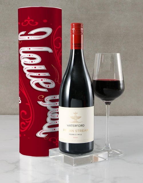 Waterford Love You Wine Tube (STANDARD)
