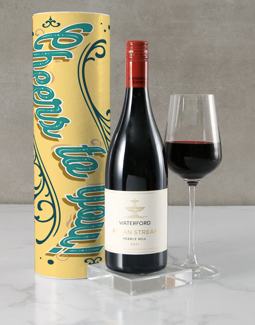 Waterford Cheers To You Wine Tube (STANDARD)
