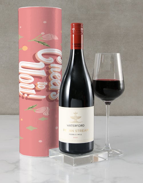 Waterford Pink Floral Wine Tube (STANDARD)