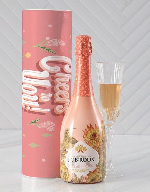 Cheers To You Floral Bubbly Tube (SPARKLING)
