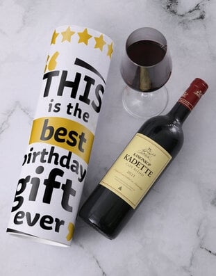 Best Birthday Celebration Wine Tube (ALVIS)