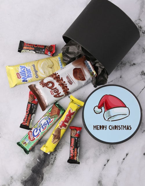 Festive Nestle Treats Hat Box