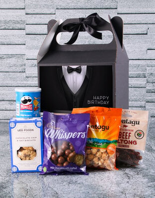 Snacks In Tuxedo Box