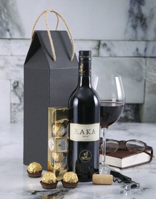Raka Spiced Red In Wine Carrier Set