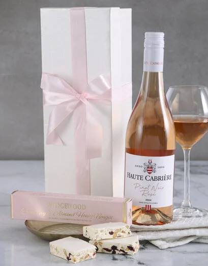 Haute Cabriere Rose And Nougat Gift Box