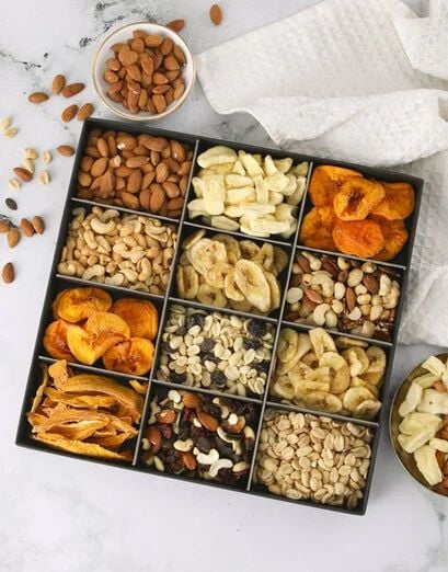 Dried Fruit And Nut Celebration Tray