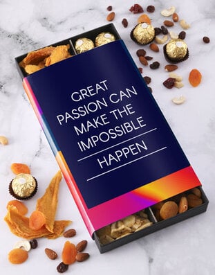 Passion And Purpose Motivation Bites Tray