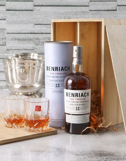 12 Year Benriach Whisky Gift Crate