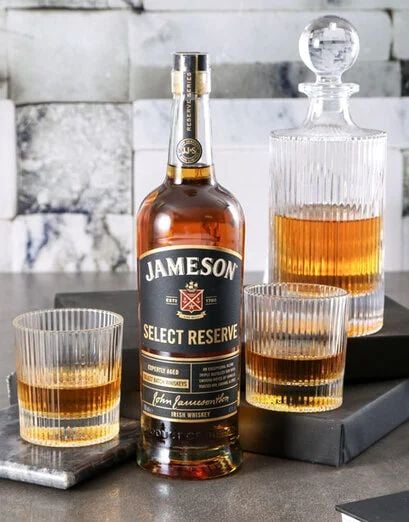 Luxury Jameson And Whisky Decanter Set