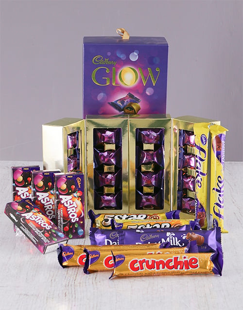 Decadent Cadburys Chocolate Hamper (Small)