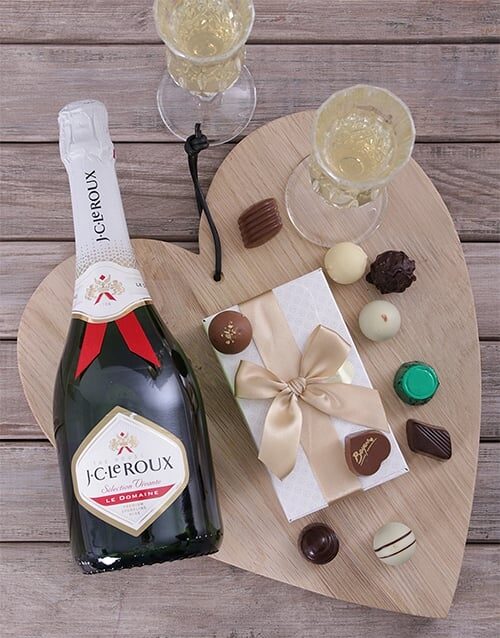 JC Le Roux & a Box of Chocolate Truffles
