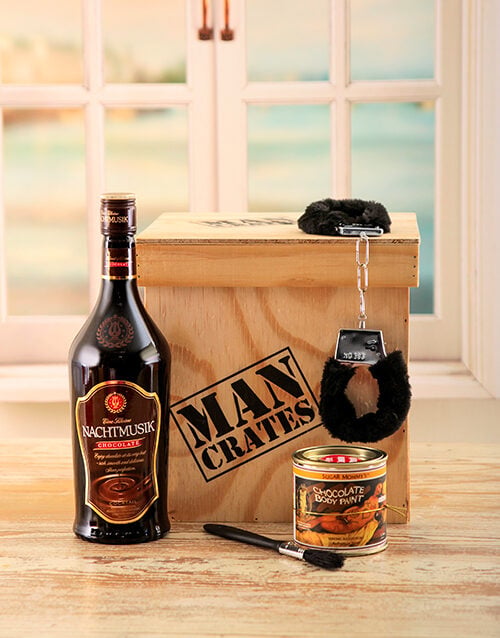 Chocolate Bondage Man Crate