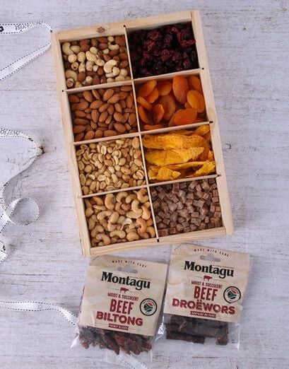 Fruity Nuts Assorted Wooden Crate (Standard)