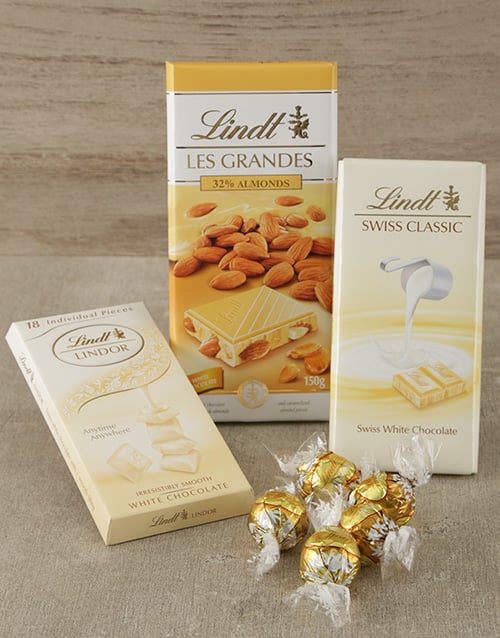 White Chocolate Lindt Hamper