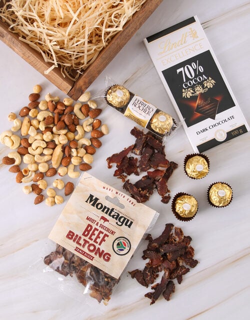 Nutty Biltong Luxury Crate