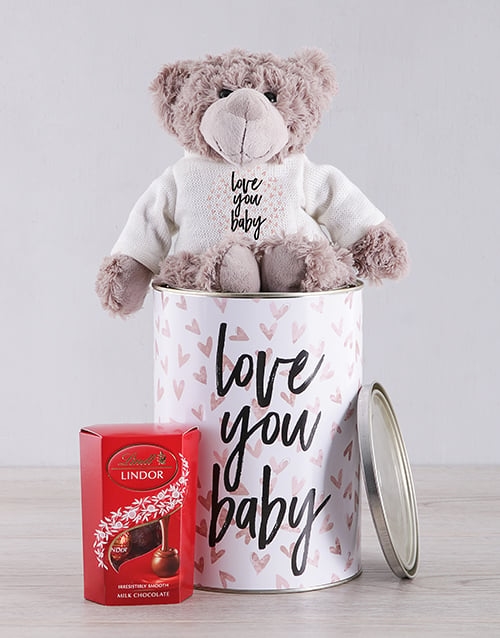 I Love You Teddy And Lindt
