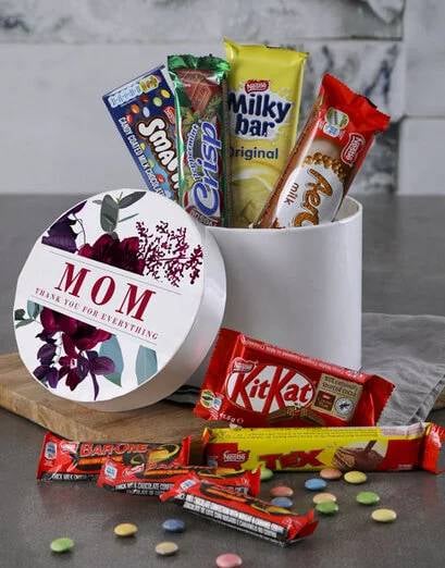 Thank You Mom Chocolate Hat Box (Standard)