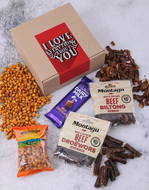 I Love Everything About You Biltong Box (Standard)