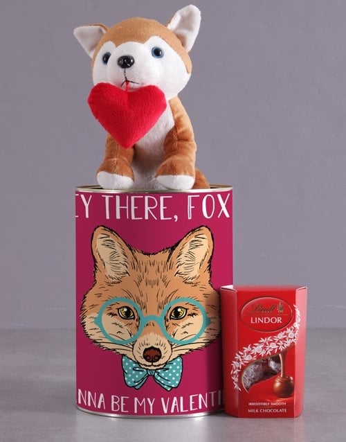Hey Foxy Tin Hamper (Standard)