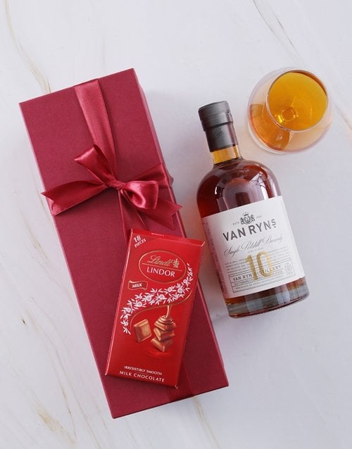 Red Box Of Van Ryns 10 Year