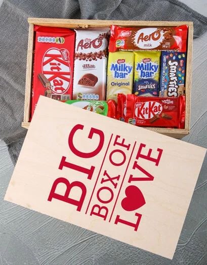 Big Box of Love Chocolate Crate