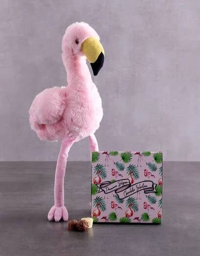 Flamingo And Choc Tray
