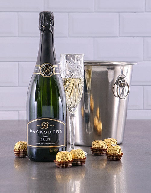 Backsberg Brut Ice Bucket Gift
