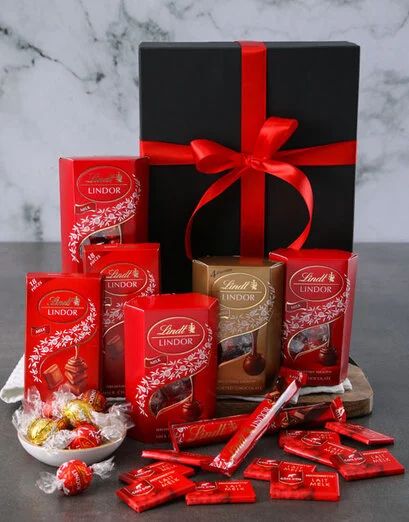 Ravishing Red And Black Chocolate Box (Standard)
