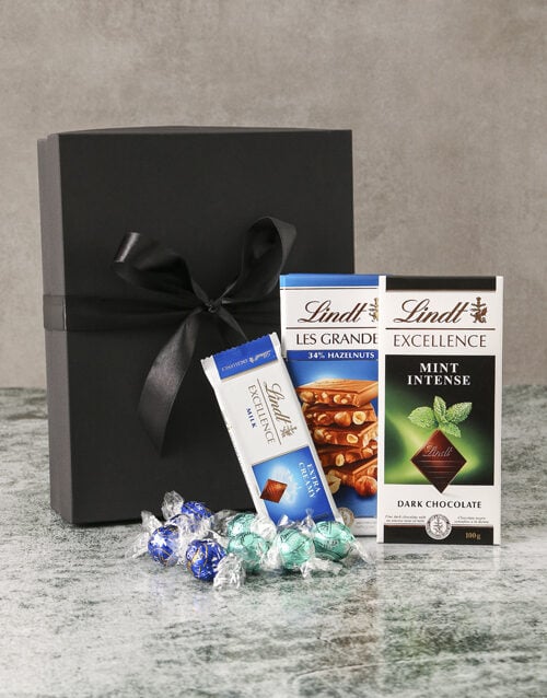 Glorious Green And Black Chocolate Box (Standard)