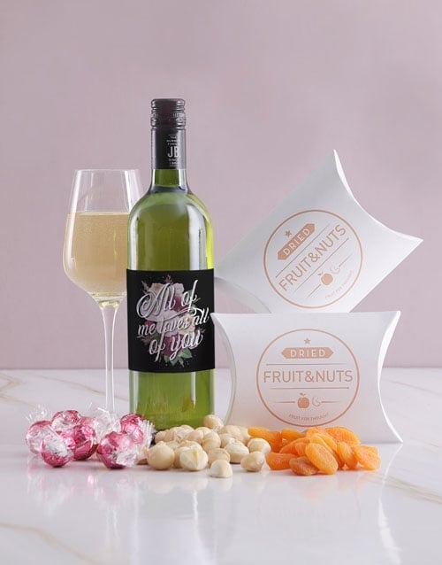 All of Me Wine and Snack Hamper (STANDARD)
