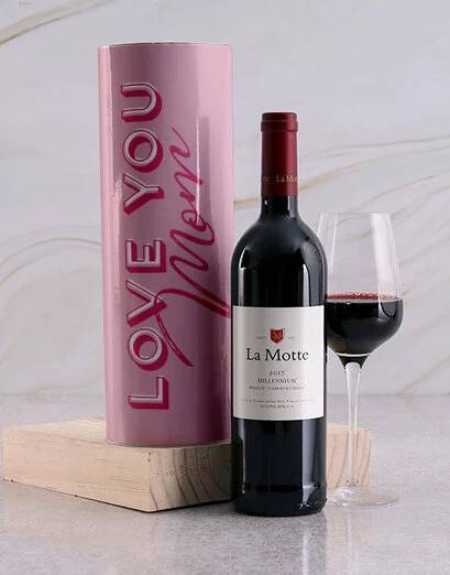 Love You Mom La Motte Wine Tube
