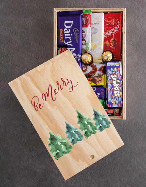 Festive Season Chocolate Crate
