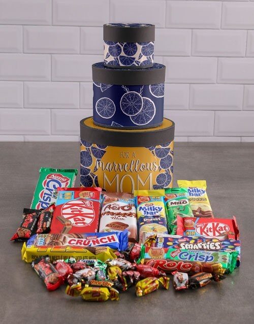 Marvellous Mom Hat Box Tower