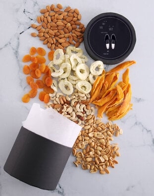 Fathers Day Dads Shoes Fruit And Nut Hat Box