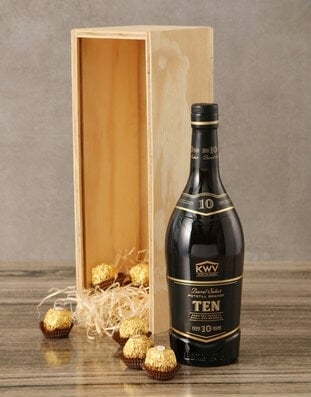 KWV Ten Year Brandy Crate (Single)