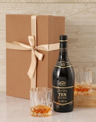 KWV 10 Year Brandy Set (Standard)
