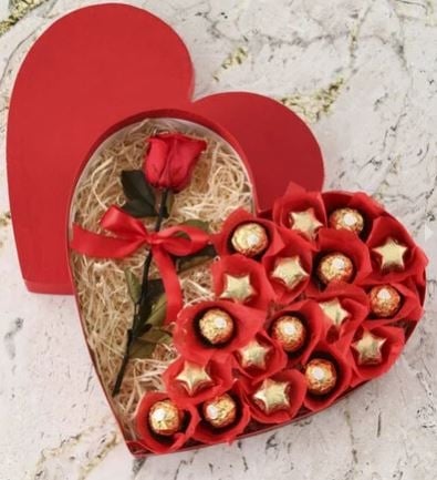 Heart Melting Rose Box