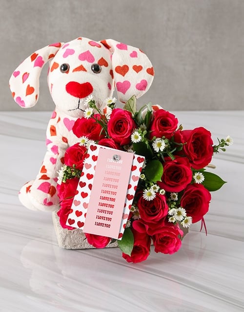 Puppy Love Cerise Roses