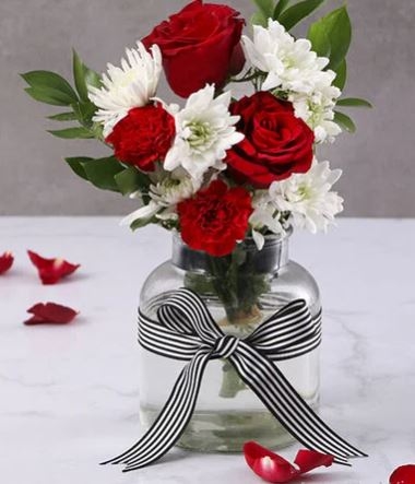 Timeless Floral Treasures In Vase