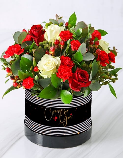Love Blooms In A Hat Box