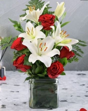 You Are All Mine Roses And Lilies