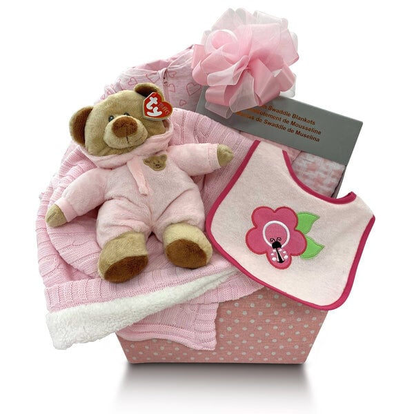 Baby Bundle of Love Baby Girl Gift Basket Baby Bundle of Love Baby Girl Gift Basket