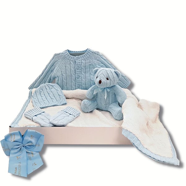 Tender Loving Baby Chic-Blue Baby Boy Gift Box Tender Loving Baby Chic-Blue Baby Boy Gift Box