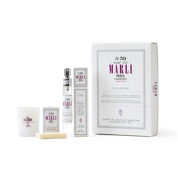 N°59 Rue de Marli Wellbeing Gift Set (Citron de vigne) N°59 Rue de Marli Wellbeing Gift Set (Citron de vigne)