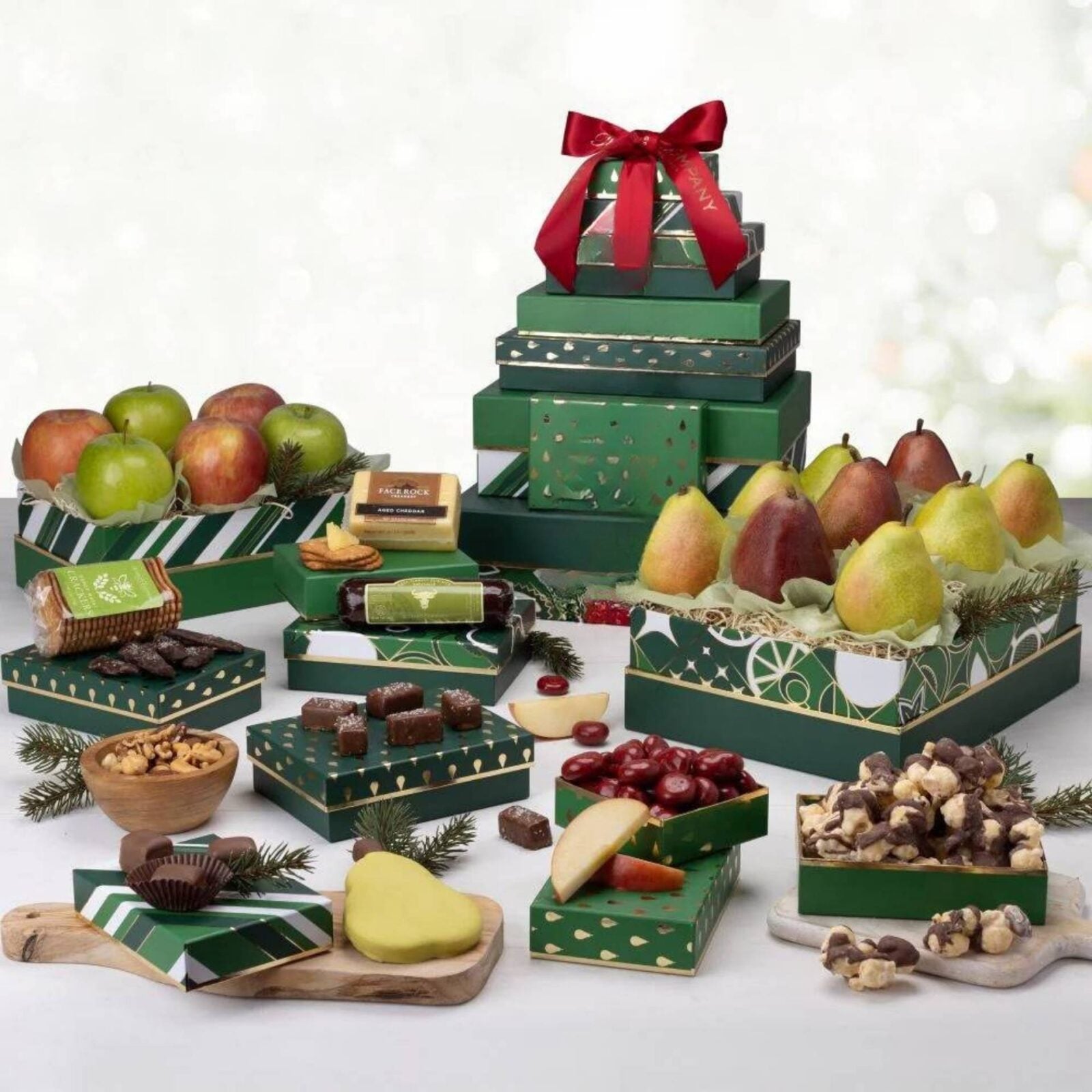Holiday Mountain of Gifts Tower