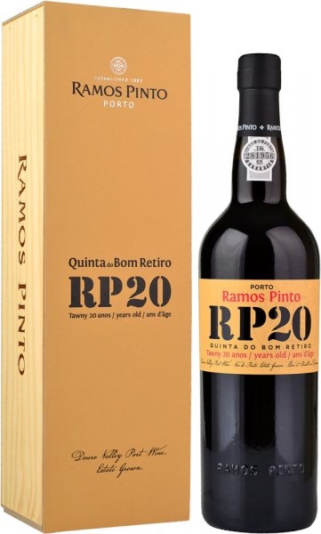Ramos Pinto 20 Year Old Tawny (Quinta do Bom Retiro) Port 75cl