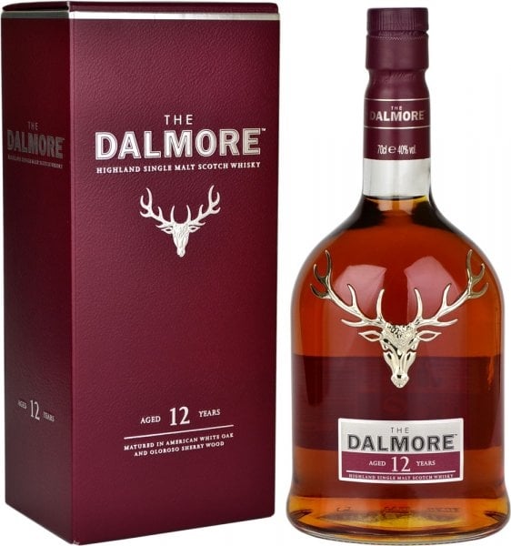 Dalmore 12 Year Old Single Malt Scotch Whisky 70cl