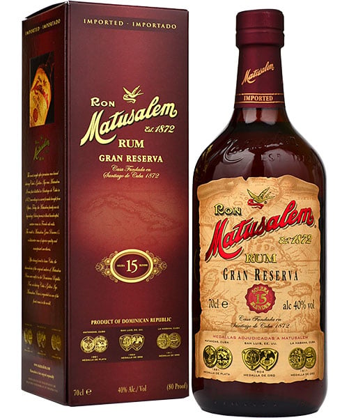 Matusalem Gran Reserva 15 Year Old Rum 70cl